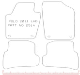 Volkswagen VW Polo 2011 - 2018 LHD